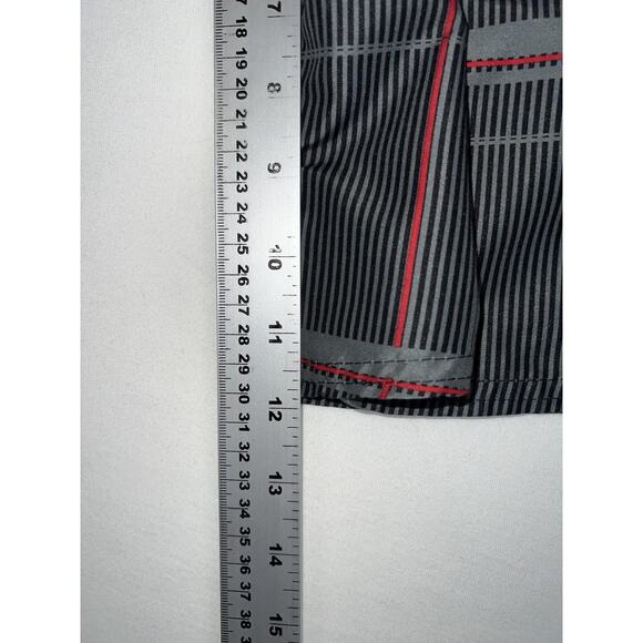 Beverly Hills Polo Club Shorts Mens Medium Plaid Swim Trunks Boardshorts - Picture 7 of 7